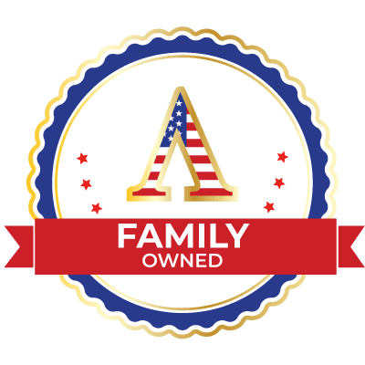 Family owned badge